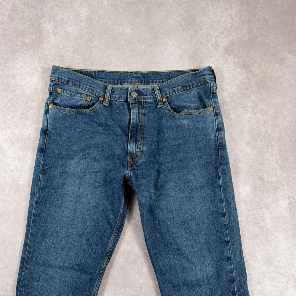 Levi's 511 Slim Fit Blue Denim Jeans 36x32 Mens‎ Classic Casual Stretch Pants